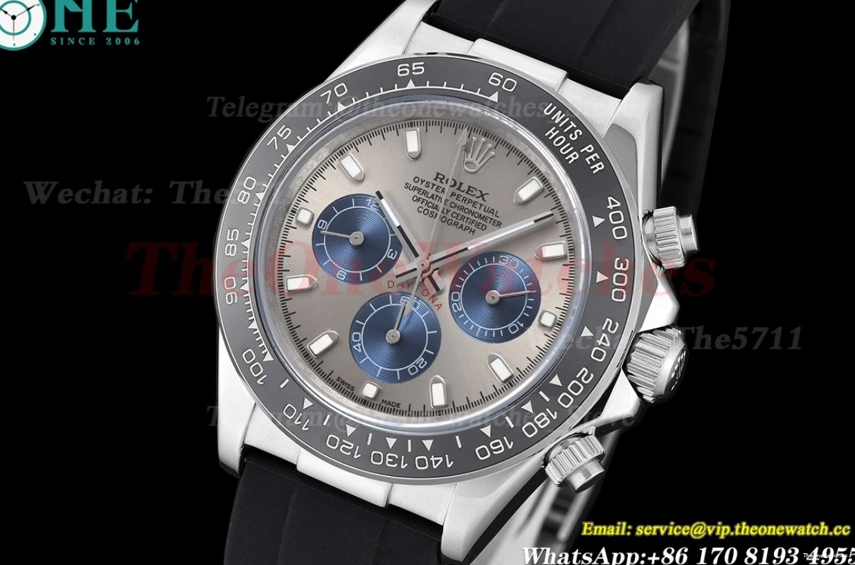 Blue SS GDF RU Grey A3836 40mm Daytona 0102